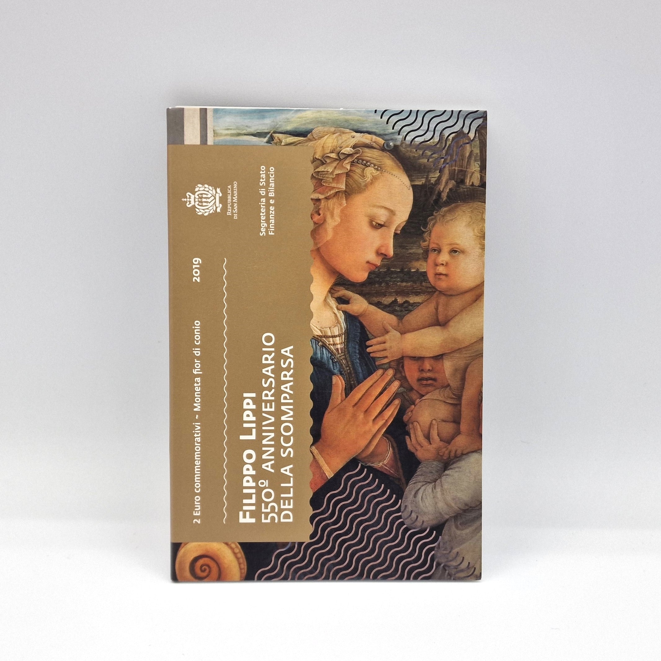 2019 "Filippo Lippi" - 2€ San Marino Coincard